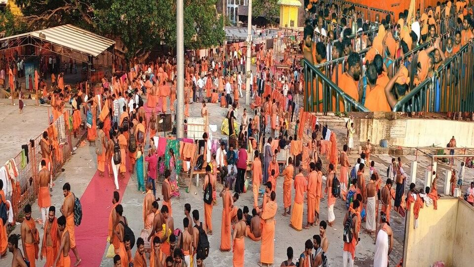 కాషాయ వర్ణంగా కొండగట్టు, వైభవంగా హనుమాన్ జయంతి వేడుకలు-kondagattu anjanna temple hanuman jayanti celebrations start grandeur ,తెలంగాణ న్యూస్