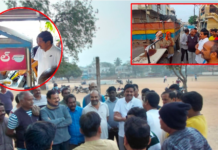 మార్నింగ్ వాక్ లో ఎమ్మెల్యే…!