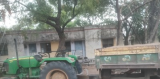 అగ్గనూరు శివారులో అక్రమ ఇసుక…!